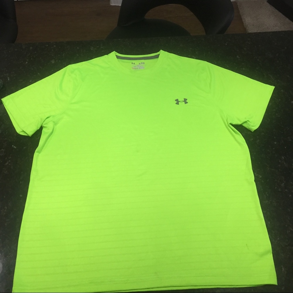 Lightweight Running Tee Neon Green XL Under Armour